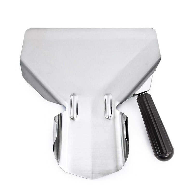 MGGi Stainless Steel French Fry Bagger Scoop Chip Popcorn Bagger Ice Candy Snacks Desserts Scooper, Right Handle - Image 2